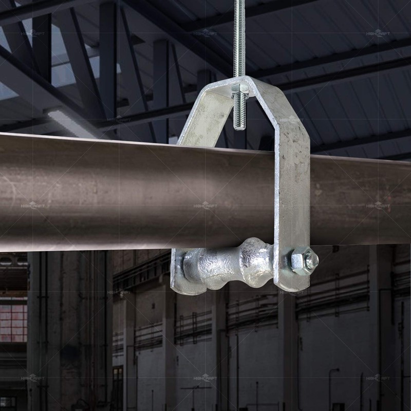 Highcraft ISZB-IE02-5 Clevis Roller Hanger Hot Dipped Galvanized Steel for