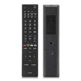 CT-32F2 Remote Control for Toshiba CT-32F2 TV Replacement Remote Control (Black)