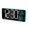 KOSUMOSU Alarm LED Clock Digital Table Clock Alarm Clock for