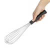 Vogue DA044 Heavy Duty Whisk, Black Vinyl Handle, 350mm Length