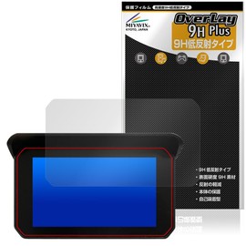 Miyabix NikoMaku Motorcycle Drive Recorder SM-1 Compatible Protective Film High Hardness 9H Low Reflectivity PET Tempered Glass Hardness Made in Japan