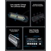LUMENIX White Amber LED Surface Mount Strobe Flashing Lights Kit