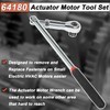 64180 Actuator Motor Wrench Tool Set use for Replace Fasteners