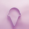 Ice Cream Cone Cookie Cutter - 3 Sizes