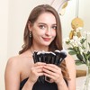 Bueart Design 16Pcs ULTRA SOFT Black labeled DENSE HAIR Makeup