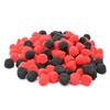 Candy Retailer Gummi Berries Candy (Red & Black, 1 Lb)