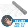 Fencer Wire Welded Wire Fence 12.5 Gauge, Galvanized Welded Fence