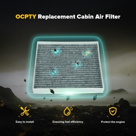 OCPTY Cabin Air Filter Applicable for 2016-2023 for Hyundai | 2017-2023 for Kia Replace CF12160 97133-1R000 97133-D1000 97133-D3000 97133-J9000 J9H79-AK000 PC99155 WP10265 CF3248 C31380 CAF1948P