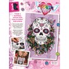Mammut 8311824 Sequin Art Teen Craft, Sequin Picture Flower Skull,