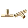 M METERXITY 2PCS Brass Hose Outlet Fitting 16mm Outside Diameter