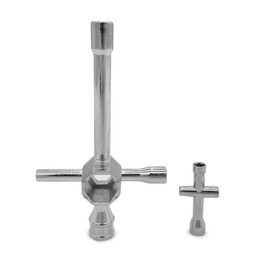 2pcs Aluminium Cross Wrenches Sleeve 4mm 5mm 5.5mm 7mm 8mm 10mm 12mm 17mm Glow Plug Socket Hex Driver Hexagon Spanner Wheel Repair Tools for RC Model Car Truck Crawler