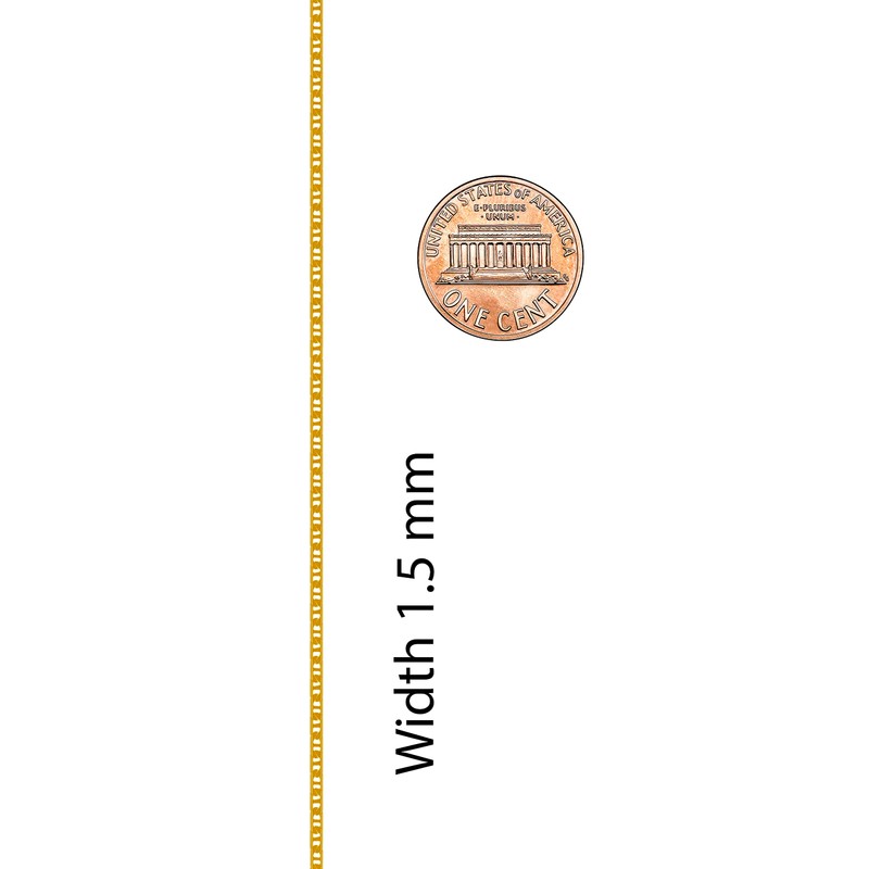 LIFETIME JEWELRY 1.5mm Flat Maritime Necklace for Women and Men