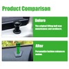 ZIMISI 4PCS Car Door Lock Knobs, 1.93" x 0.47" Safety