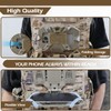 PAASTAI Tactical Plate Carrier Vest Accessories Phone Holder，Molle Vest Attachments
