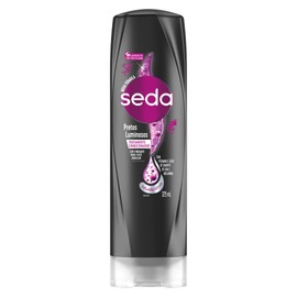 Linha Pretos Luminosos Seda - Condicionador 325 Ml - (Seda Black Shine Collection - Conditioner 11 Fl Oz)
