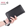 Carteras para Caballero con Cierre, Cartera Larga para Hombre RFID