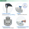 (8 Pcs) 24V Relay Din Rail; Miniature Power Relay; Silm;