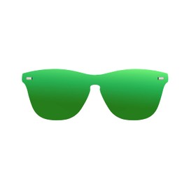 NORTHWEEK Unisex Adult Regular Phantom Venice Sunglasses, Green, 140.0, Black - Green Polarized