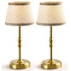 NOVCAND Cordless Table Lamp with Dimmer, Built-in Rechargeable Battery Powered