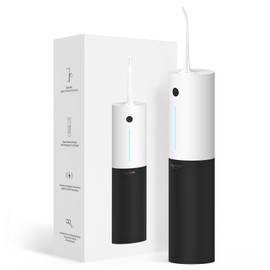 Bigsmile Wasserzahnseide, tragbarer Mundreiniger, Für empfindliche Zähne und Zahnspangenreiniger, Wasserdichtes IPX7-Design, 200 ml Tank, Effektiv den Mund sauber und gesund halten（Panda）