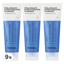 Mediheal Hyaluronic Acid Density Moisturizing Cleansing Foam, 120ml, 9 pieces / 메디힐 히알루론산 밀도보습 클렌징폼, 120ml, 9개