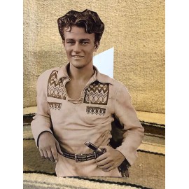 John Wayne - The big Trail - 1930 Western Movie Tabletop Standee 10 1/2" Tall