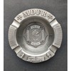 Miami Dade Fire Rescue MDFR Antique Silver Metal Cigar Ashtray Firefighter