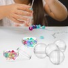 Sewroro 100pcs Capsules Gumball Vending Machine Round Empty Capsules Balls