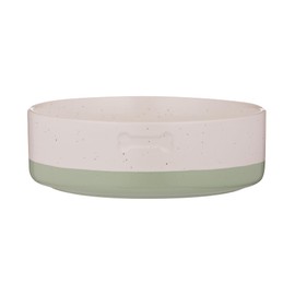 Mason Cash Pets Colour Dip Dog Bowl | 850ml Capacity | 18cm Stoneware Pet Bowl with Speckled Glaze, Colour Dip Base & Debossed Bone Detail