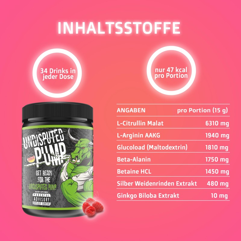 American Supps® Premium Pump Booster [510g] - AAKG + L