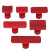 Paintless Dent Repair Tool, 6pcs Paintless Dent Removal Puller Tabs