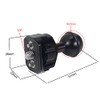 CS PRIORITY Double Ball Head Magic Arm Clamp 1/4'' 3/8''