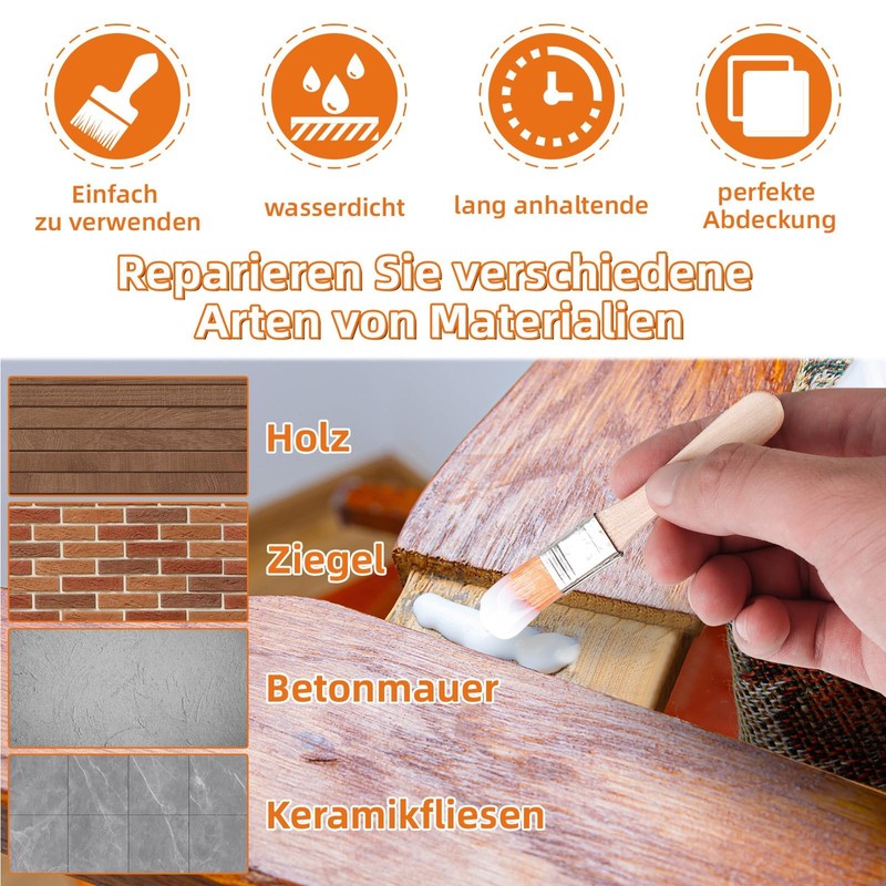 Invisible Waterproof Sealant Agent, Clear Water-Based Bonding & Insulating Coating,