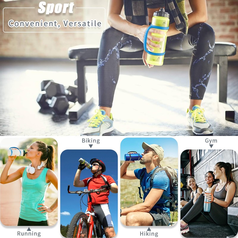 Windspeed Water Bottle Carrier Grip for Outdoor,Soft Band Holder Strap