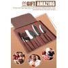 Purple Dragon Butcher Knife Set, 9 Pcs Chef Knife Set