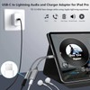 Azddur USB C to Lightning Audio Adapter, PD 60W Quick