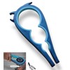 Jar Opener Multi Function Non-Slip Bottle Opener and Ring Pull