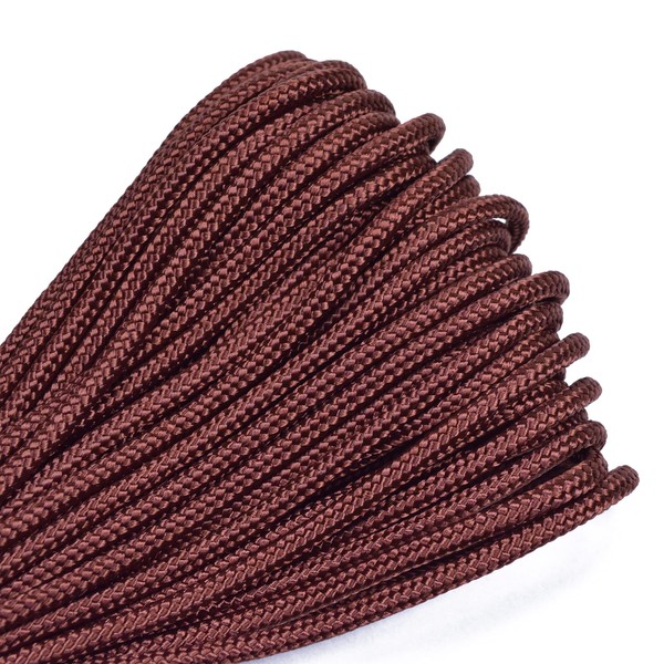 Chocolate Brown 325 Cord 3 Strand Paracord - 100 Feet