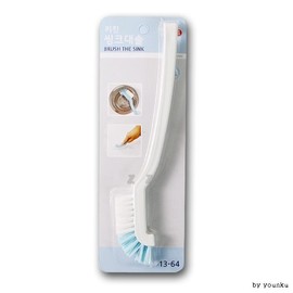 Iljo Double-Sided Kitchen Sink & Sneaker Brush 13-64 (PP) Sports 4ea