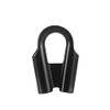 USAMILY 2 Pack Stainless Steel Rope Tube Thimble with Gusset,