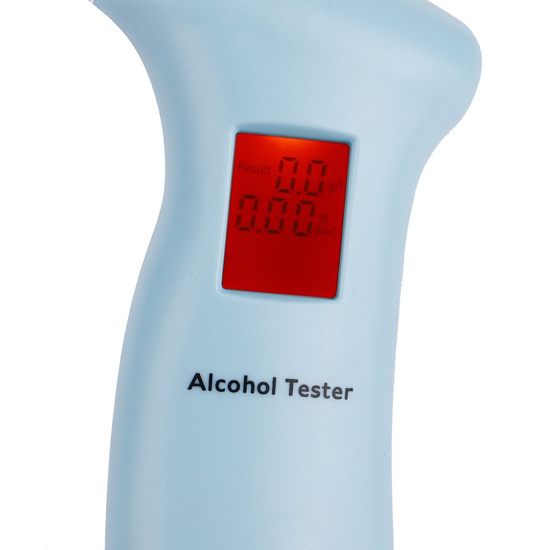 Breath Liquor Tester Driver Drunk Detector Wine Analyzer with LCD