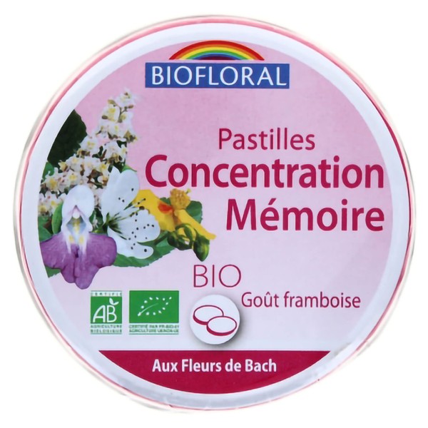 Small Swirl School Concentration Tablets – 50 g – Organic