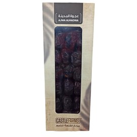 AJWA ALMADINA Dates - Premium Quality Saudi Arabian - Naturally Sweet & Soft - Halal - Fresh and Dried- Perfect for Ramadan - Healthy Lifestyle - 400g