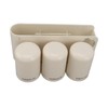 Toothbrush Holder Wall Mounted Multi Functional Toothbrush Toothpaste Dispenser for