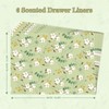 SCENTORINI Cotton Scented Drawer Liners, Scented Paper Liners for Wardrobe,