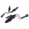 4Pcs Motorcycle Turn Signal Light 12LED 12V Universal Sequential Indicator