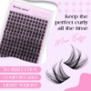 Lash Clusters Kit Natural Eyelashes Individual 3D Soft Cluster Lashes