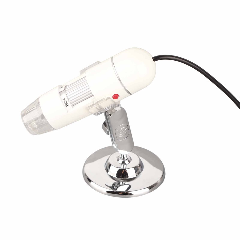 USB Digital Microscope CMOS Sensor 25x to 400x TV AV