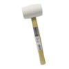 Rubber Hammer, White 8 oz. 12 lbs.