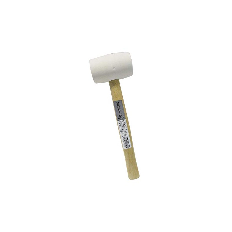 Rubber Hammer, White 8 oz. 12 lbs.